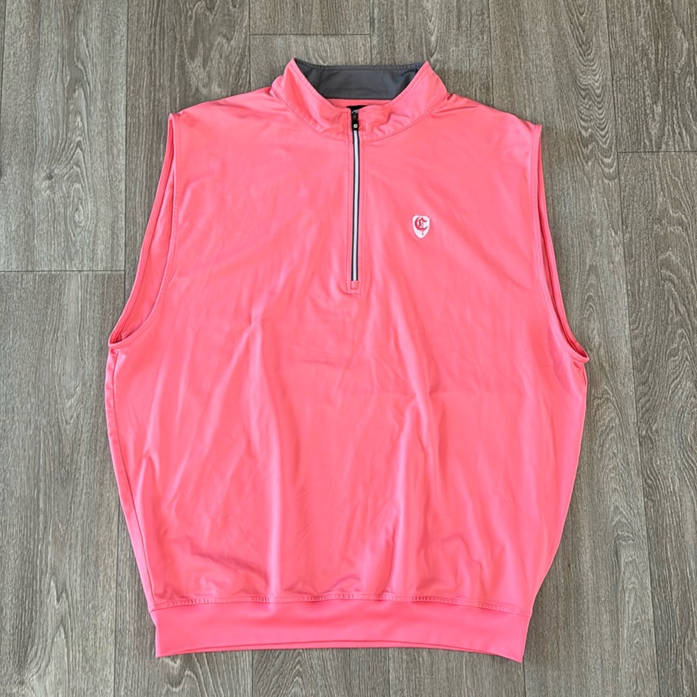 FJ FootJoy 1/4 zip vest men’s sz XL